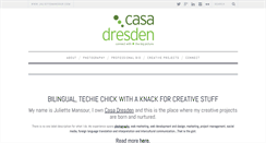 Desktop Screenshot of casadresden.com
